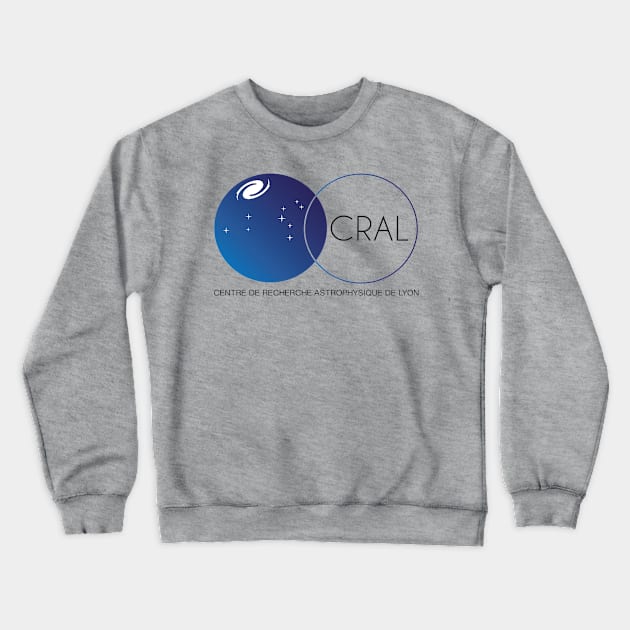 CRAL Logo Crewneck Sweatshirt by Spacestuffplus